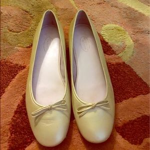 Talbots gold ballerina